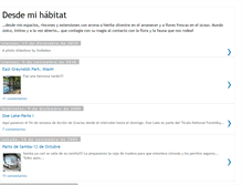 Tablet Screenshot of desdemihabitat.blogspot.com