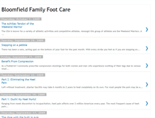 Tablet Screenshot of bloomfieldfoot.blogspot.com