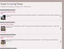 Tablet Screenshot of gracenchaos.blogspot.com