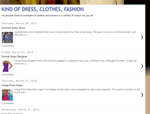 Tablet Screenshot of kindofdress.blogspot.com