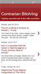 Mobile Screenshot of contrarianbitch.blogspot.com