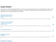 Tablet Screenshot of healthierhealth.blogspot.com