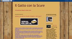 Desktop Screenshot of ilgattoconlascure.blogspot.com