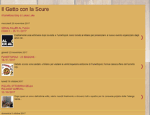 Tablet Screenshot of ilgattoconlascure.blogspot.com