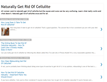 Tablet Screenshot of naturallygetridofcellulite.blogspot.com