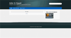 Desktop Screenshot of egyptjobs.blogspot.com