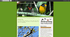 Desktop Screenshot of birdsaosebastiao.blogspot.com