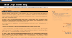 Desktop Screenshot of elverdugotaimsblog.blogspot.com