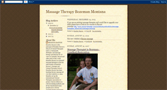 Desktop Screenshot of massagetherapybozeman.blogspot.com