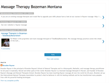 Tablet Screenshot of massagetherapybozeman.blogspot.com