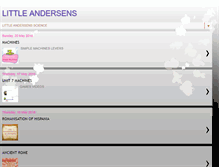 Tablet Screenshot of littleandersens.blogspot.com