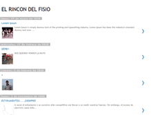 Tablet Screenshot of elrincondelfisio.blogspot.com