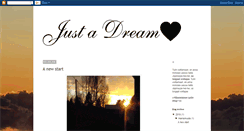 Desktop Screenshot of just-dream-it.blogspot.com