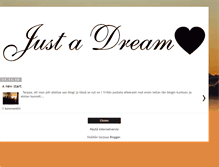 Tablet Screenshot of just-dream-it.blogspot.com