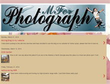 Tablet Screenshot of mferphotography.blogspot.com
