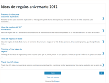 Tablet Screenshot of ideasderegalosaniversario.blogspot.com