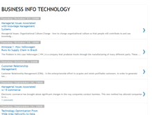 Tablet Screenshot of businfotechnology.blogspot.com