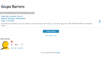 Tablet Screenshot of grupobarrero.blogspot.com
