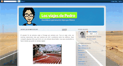 Desktop Screenshot of losviajesdepedro.blogspot.com