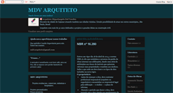 Desktop Screenshot of mdvarquiteto.blogspot.com