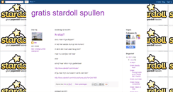 Desktop Screenshot of gratisstardoll.blogspot.com