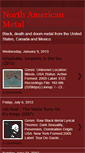 Mobile Screenshot of northamericanmetal.blogspot.com