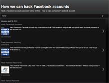 Tablet Screenshot of howwecanhackfacebookaccounts.blogspot.com