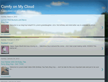 Tablet Screenshot of comfyonmycloud.blogspot.com