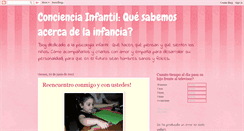 Desktop Screenshot of concienciainfantil.blogspot.com