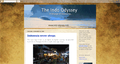 Desktop Screenshot of indo-odyssey.blogspot.com