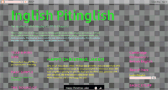 Desktop Screenshot of inglishpitinglish2011.blogspot.com