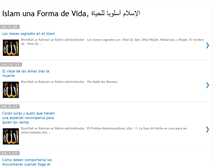 Tablet Screenshot of islamunaformadevida.blogspot.com