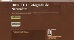 Desktop Screenshot of iberfoto-fotografiadenaturaleza.blogspot.com
