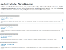 Tablet Screenshot of marketivaindia.blogspot.com