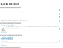 Tablet Screenshot of isabellinhaprincess.blogspot.com
