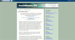 Desktop Screenshot of presse666.blogspot.com