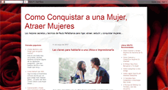 Desktop Screenshot of conocermujeresyseduccion.blogspot.com