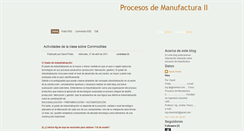 Desktop Screenshot of procesosdemanufactura2.blogspot.com