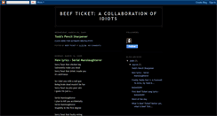 Desktop Screenshot of beefticket.blogspot.com