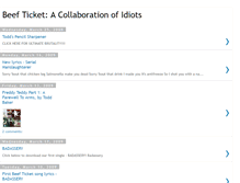 Tablet Screenshot of beefticket.blogspot.com