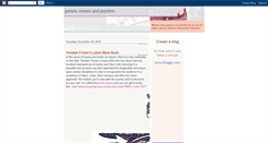 Desktop Screenshot of gamesmazesandpuzzles.blogspot.com