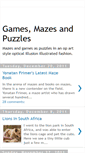 Mobile Screenshot of gamesmazesandpuzzles.blogspot.com