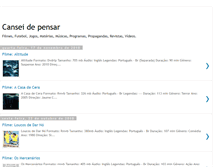 Tablet Screenshot of canseidepensarleandrogomes.blogspot.com