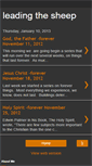 Mobile Screenshot of leadingthesheep.blogspot.com