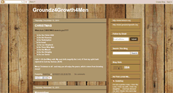 Desktop Screenshot of groundz4growth2.blogspot.com