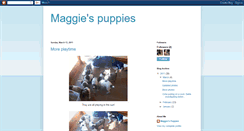 Desktop Screenshot of maggiepuppies8.blogspot.com