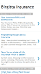 Mobile Screenshot of birgittainsurance.blogspot.com