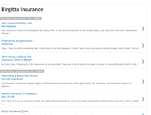 Tablet Screenshot of birgittainsurance.blogspot.com