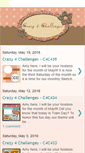 Mobile Screenshot of crazy4challenges.blogspot.com