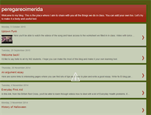 Tablet Screenshot of peregar2eoimerida.blogspot.com